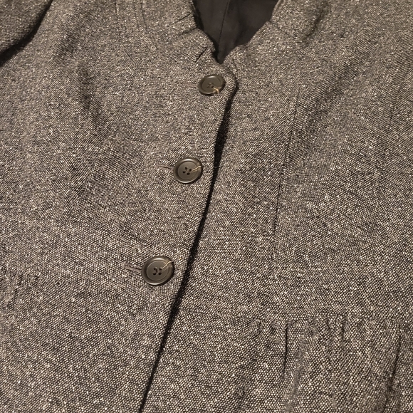 LOFT Women's Gray Blazer Jacket - Picture 2 of 4